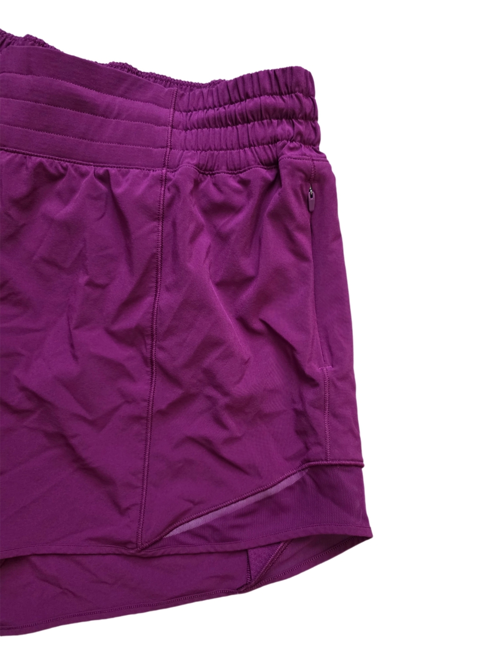 Lululemon Hotty Hot High-Rise Lined Short 4" in Chilled Grape Size 12 - Picture 6 of 14